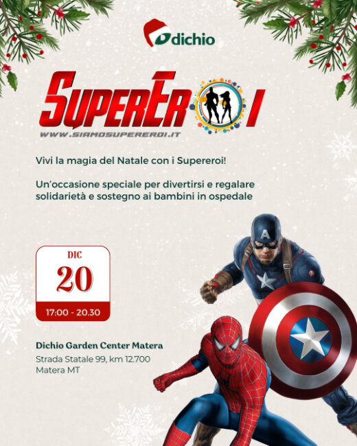 Natale con i Supereroi 2024